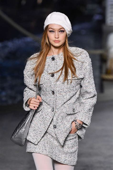 gigi hadid chanel runway|Gigi Hadid best photoshoot.